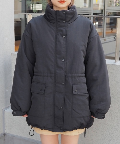 tiptop（ティップトップ）の「中綿ファー使いマルチwayブルゾン（ブルゾン・レディース・アイボリー/ブラック/チャコールグレー・FREE）」の18枚目の写真