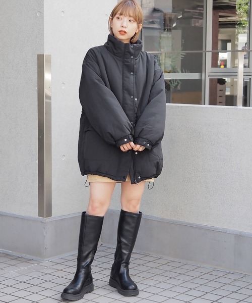 tiptop（ティップトップ）の「中綿ファー使いマルチwayブルゾン（ブルゾン・レディース・アイボリー/ブラック/チャコールグレー・FREE）」の13枚目の写真