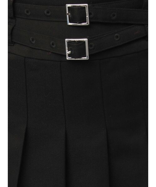 セール】ダブルベルトミニスカート（スカート）｜dazzlin