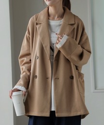 HUG.U（ハグユー）の「とろみポンチジャケット（テーラードジャケット）」