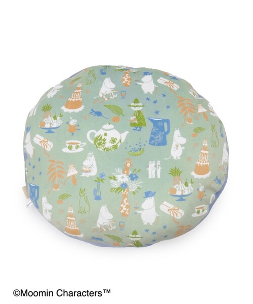 SHOO・LA・RUE（シューラルー）の「【ムーミン】コラボ クッション（クッション/クッションカバー・レディース・ライトブルー/ピンク系・00）」の4枚目の写真