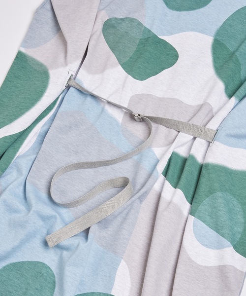 Dulcamara(ドゥルカマラ)の「リキッドバブルベルトドローOP(ワンピース・レディース・グリーン/ネイビー・FREE)」の8枚目の写真