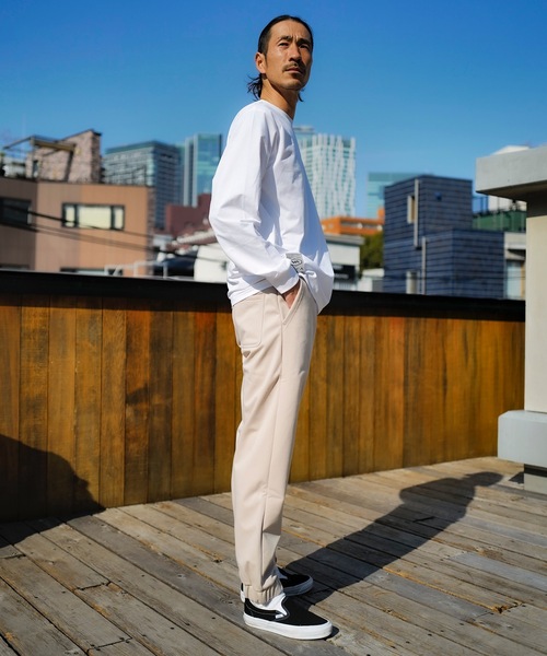 RVCA(ルーカ)の「RVCA メンズ REFLECTIVE BAS PT セットアップボトムス/ルーカワンポイント裏起毛スウェットパンツ(スウェットパンツ・メンズ・ブラック/ホワイト系その他/ホワイト・X-LARGE/LARGE/MEDIUM/SMALL)」の15枚目の写真
