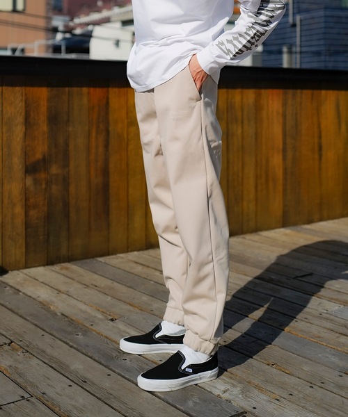 RVCA(ルーカ)の「RVCA メンズ REFLECTIVE BAS PT セットアップボトムス/ルーカワンポイント裏起毛スウェットパンツ(スウェットパンツ・メンズ・ブラック/ホワイト系その他/ホワイト・X-LARGE/LARGE/MEDIUM/SMALL)」の20枚目の写真