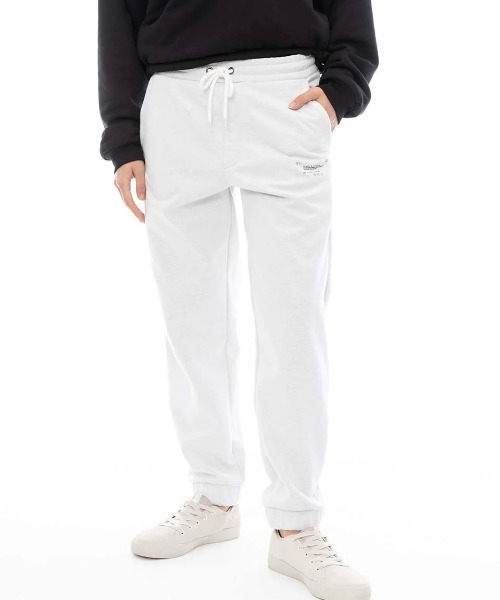 RVCA(ルーカ)の「RVCA メンズ REFLECTIVE BAS PT セットアップボトムス/ルーカワンポイント裏起毛スウェットパンツ(スウェットパンツ・メンズ・ブラック/ホワイト系その他/ホワイト・X-LARGE/LARGE/MEDIUM/SMALL)」の12枚目の写真