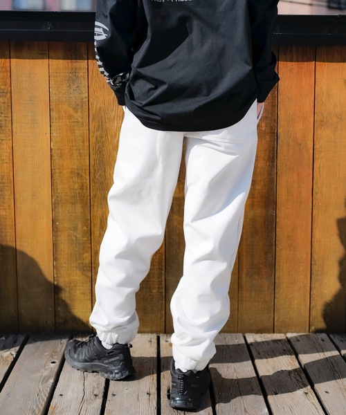 RVCA(ルーカ)の「RVCA メンズ REFLECTIVE BAS PT セットアップボトムス/ルーカワンポイント裏起毛スウェットパンツ(スウェットパンツ・メンズ・ブラック/ホワイト系その他/ホワイト・X-LARGE/LARGE/MEDIUM/SMALL)」の8枚目の写真
