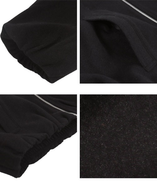 KOBE LETTUCE(コウベレタス)の「ボリュームスリーブバルーンショートブルゾン(ブルゾン・レディース・カーキ/ブラック/アイボリー系/レッド・M)」の11枚目の写真