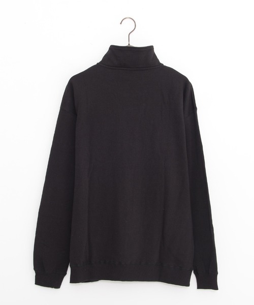 Dickies(ディッキーズ)の「『Dickies/ディッキーズ』裏起毛ハーフZIP 長袖PO(スウェット・メンズ・チャコールグレー/アッシュグレー/ブラック・LL/M/L)」の10枚目の写真