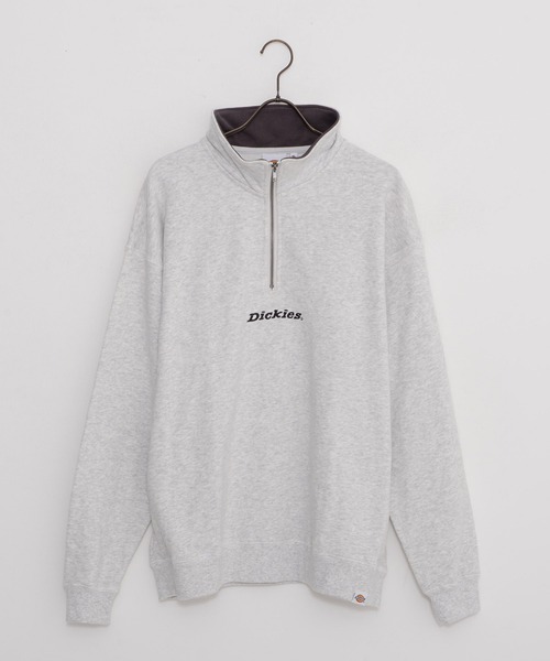 Dickies(ディッキーズ)の「『Dickies/ディッキーズ』裏起毛ハーフZIP 長袖PO(スウェット・メンズ・チャコールグレー/アッシュグレー/ブラック・LL/M/L)」の12枚目の写真