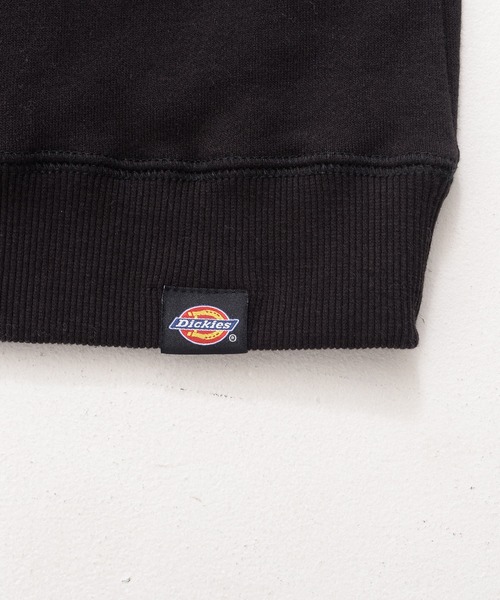 Dickies(ディッキーズ)の「『Dickies/ディッキーズ』裏起毛ハーフZIP 長袖PO(スウェット・メンズ・チャコールグレー/アッシュグレー/ブラック・LL/M/L)」の19枚目の写真