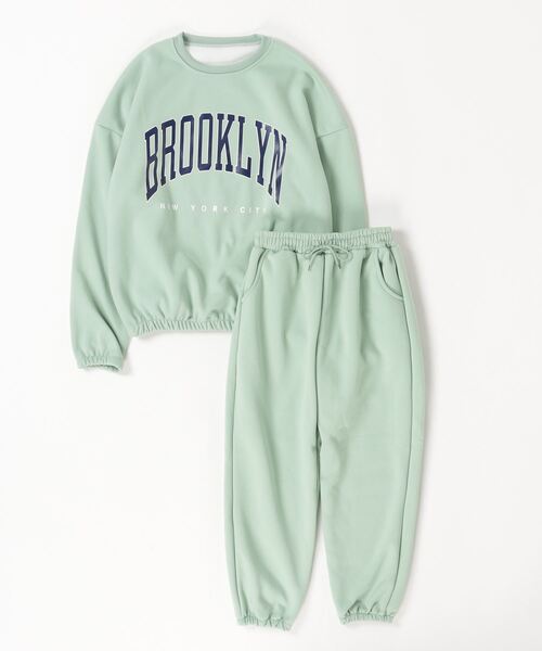 トレーナー スウェット 「2点SET」BROOKLYN セットアップ トレーナー＆パンツ レディース メンズ NEW GENTLEMAN トレーナー スウェット 「2点SET」BROOKLYN