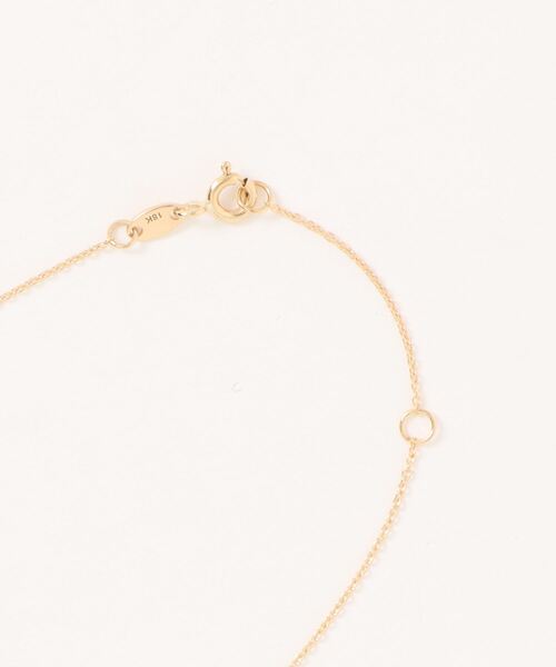 con affetto K18 インフィニティブレスレット イエローゴールド K18