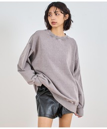 ANAP | ピグメントオーバーサイズトップス(スウェット)