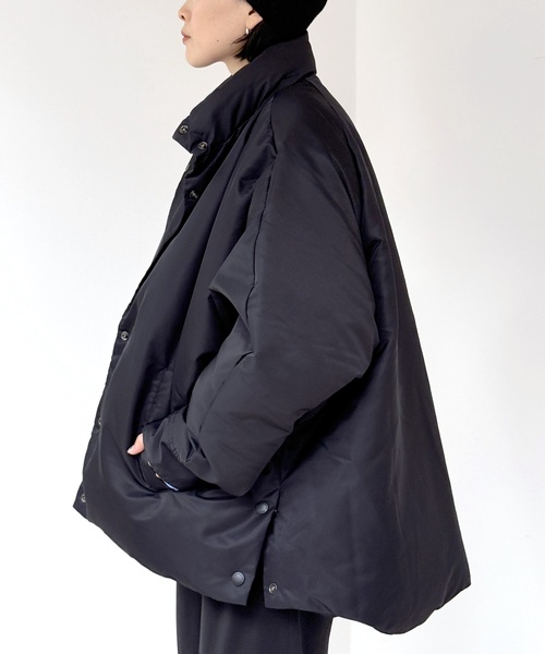 apstudio BERENICEブラックオーバーダウンジャケット 新品タグ付き BERENICE】ブラックオーバーダウンジャケット（ダウンジャケット