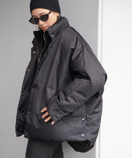 apstudio BERENICEブラックオーバーダウンジャケット 新品タグ付き Berenice（ファッション） ダウン ダウンジャケット 「BERENICE