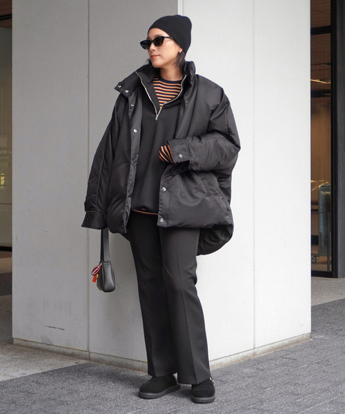 Berenice（ベルニス）の「【BERENICE】ブラックオーバーダウンジャケット（ダウンジャケット/コート・レディース・ブラック・FREE）」の16枚目の写真