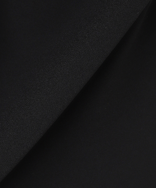 Spick & Span（スピックアンドスパン）の「《追加》シルキードレープ2タックワイドパンツ（スラックス・レディース・チャコールグレー/ブラック・34/36/38/40）」の12枚目の写真