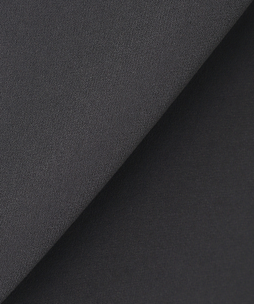 Spick & Span（スピックアンドスパン）の「《追加》シルキードレープ2タックワイドパンツ（スラックス・レディース・チャコールグレー/ブラック・34/36/38/40）」の14枚目の写真