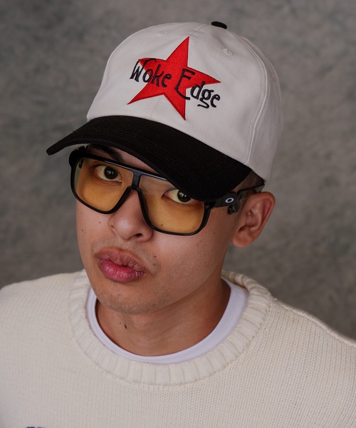 WOKE EDGE/ウォークエッジ Star Logo Baseball Cap キャップ(キャップ)|ROOPTOKYO(ループトウキョウ)