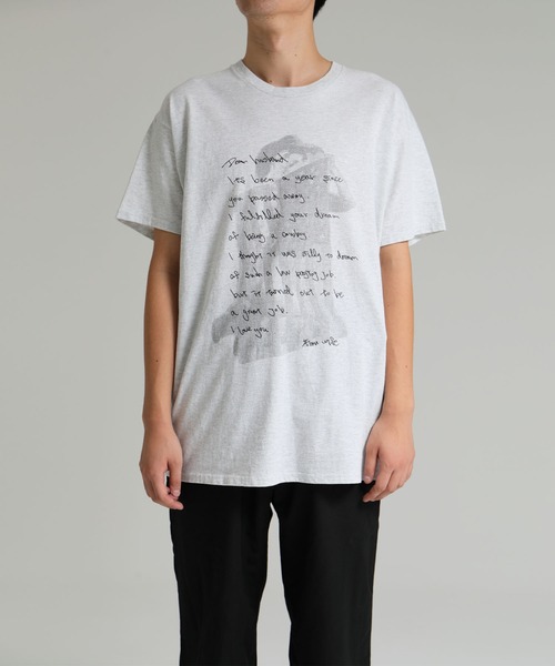 DELUXE(デラックス)の「MIDNIGHT COWBOY2(Tシャツ/カットソー・メンズ・グレー/ブラック/ホワイト・LARGE/MEDIUM)」の1枚目の写真