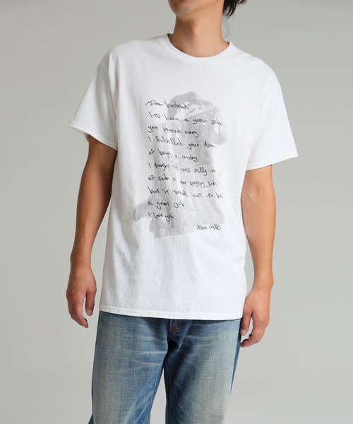 DELUXE(デラックス)の「MIDNIGHT COWBOY2(Tシャツ/カットソー・メンズ・グレー/ブラック/ホワイト・LARGE/MEDIUM)」の2枚目の写真