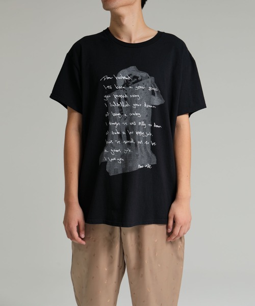 DELUXE(デラックス)の「MIDNIGHT COWBOY2(Tシャツ/カットソー・メンズ・グレー/ブラック/ホワイト・LARGE/MEDIUM)」の3枚目の写真