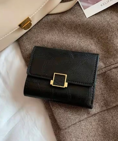 送料関税込☆AMI☆ コンパクト 折りたたみウォレット AMI Alexandre Mattiussi アミパリス PARIS 財布 レディース 二