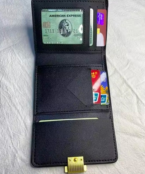 ammy.(エイミードット)の「【 ammy. / エイミードット 】 コンパクト ウォレット / 三つ折り財布(財布・レディース・ブラック/ブラウン/ボルドー・FREE)」の10枚目の写真