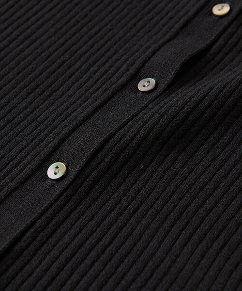 un dix cors（アンディコール）の「襟付きリブカーディガン（カーディガン/ボレロ・レディース・レッド/グレー/ブラック・FREE）」の14枚目の写真