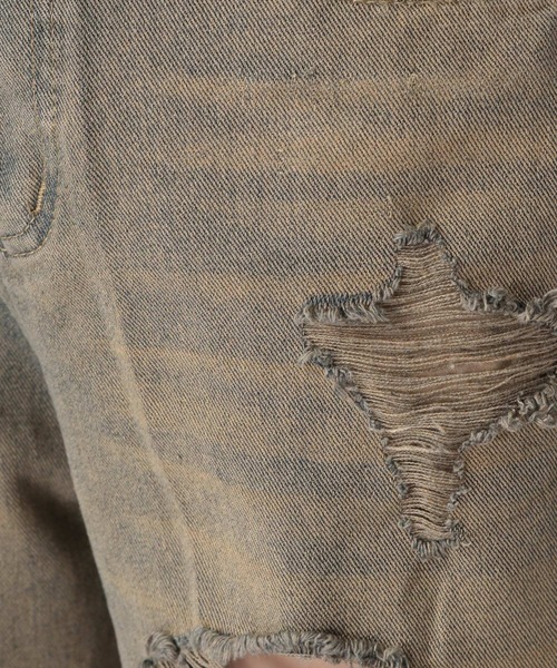 FOREVER 21（フォーエバー トゥエンティーワン）の「【2025SS】オーバーダイスーパーダメージデニム（デニムパンツ・レディース・ブルー・MEDIUM/LARGE）」の17枚目の写真