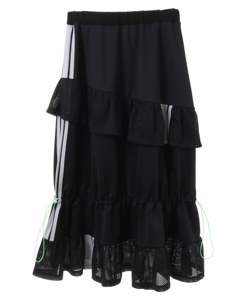 セール】FRILL MESH JERSEY スカート（スカート）｜Candy Stripper