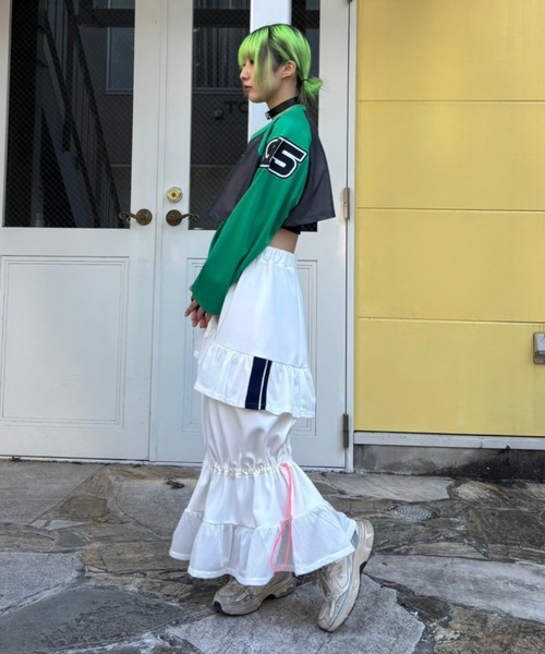 Candy Stripper（キャンディストリッパー）の「FRILL MESH JERSEY