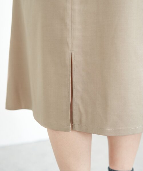 ikka（イッカ）の「【2点セット】ジャンパースカートセット（ジャンパースカート・レディース・ベージュ/ブラック・M/L/S）」の13枚目の写真