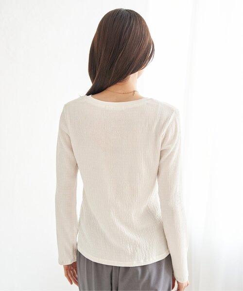 ikka（イッカ）の「【2点セット】ジャンパースカートセット（ジャンパースカート・レディース・ベージュ/ブラック・M/L/S）」の18枚目の写真