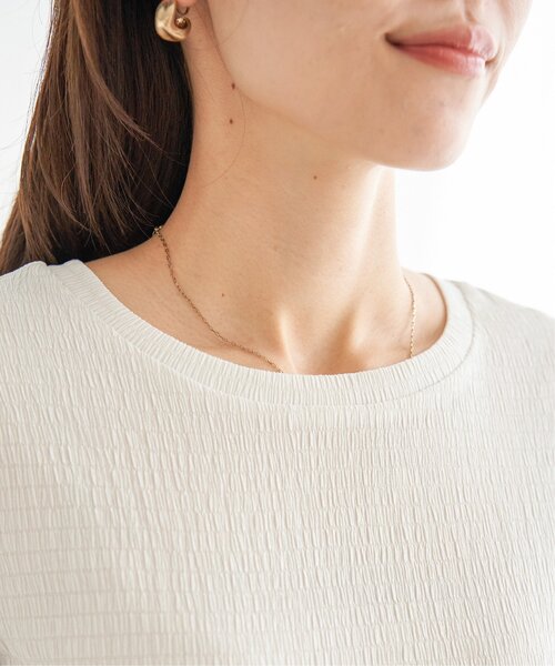 ikka（イッカ）の「【2点セット】ジャンパースカートセット（ジャンパースカート・レディース・ベージュ/ブラック・M/L/S）」の20枚目の写真