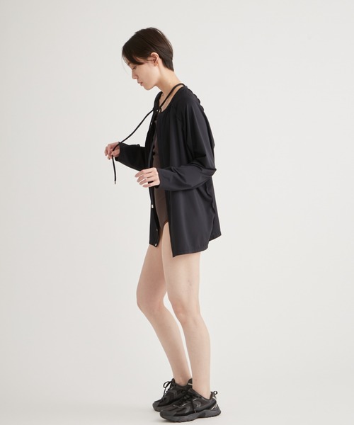 emmi(エミ)の「スカーフ付きスイムウェア(水着・レディース・キャメル/ダークブラウン・0/1)」の18枚目の写真