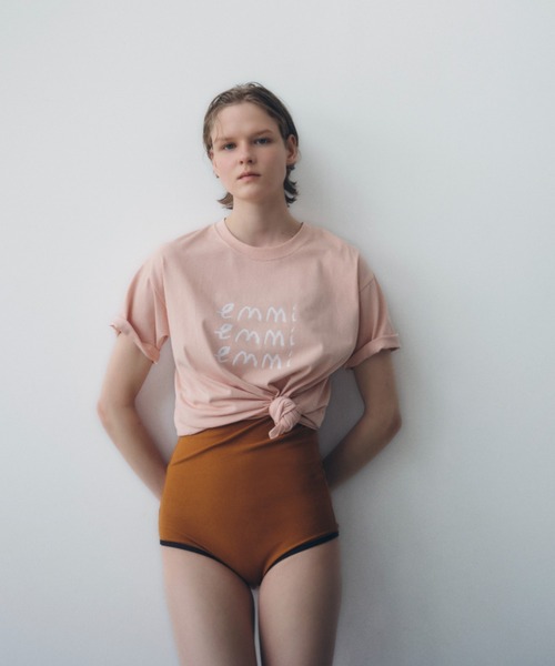 emmi(エミ)の「スカーフ付きスイムウェア(水着・レディース・キャメル/ダークブラウン・0/1)」の4枚目の写真