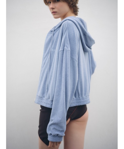 emmi(エミ)の「スカーフ付きスイムウェア(水着・レディース・キャメル/ダークブラウン・0/1)」の6枚目の写真