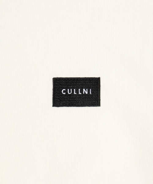 CULLNI（クルニ）の「French Terry Embroidery Patch Hoodie（パーカー・メンズ・ブラック/スモーキーグリーン系/ブルーグリーン/ライトパープル/ホワイト・0/1/2）」の19枚目の写真