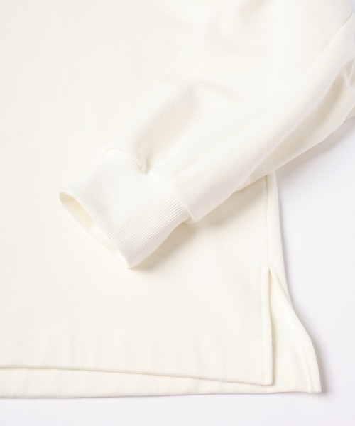 CULLNI（クルニ）の「French Terry Embroidery Patch Hoodie（パーカー・メンズ・ブラック/スモーキーグリーン系/ブルーグリーン/ライトパープル/ホワイト・0/1/2）」の20枚目の写真