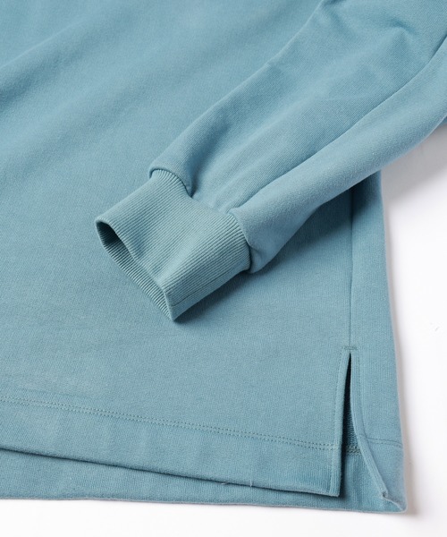 CULLNI（クルニ）の「French Terry Embroidery Patch Hoodie（パーカー・メンズ・ブラック/スモーキーグリーン系/ブルーグリーン/ライトパープル/ホワイト・0/1/2）」の16枚目の写真