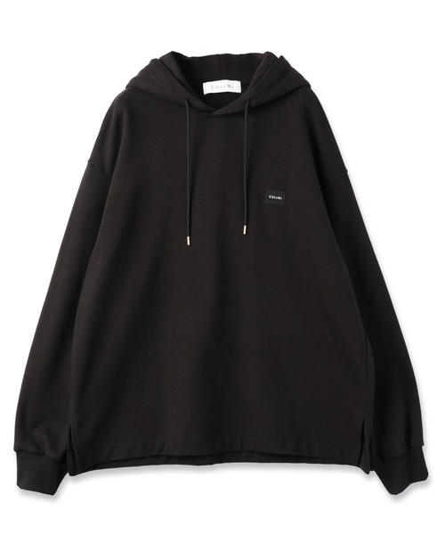 CULLNI（クルニ）の「French Terry Embroidery Patch Hoodie（パーカー・メンズ・ブラック/スモーキーグリーン系/ブルーグリーン/ライトパープル/ホワイト・0/1/2）」の21枚目の写真