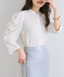 La boutique BonBon | 【名品・美人見え】パワショルクロップドブラウス(シャツ/ブラウス)