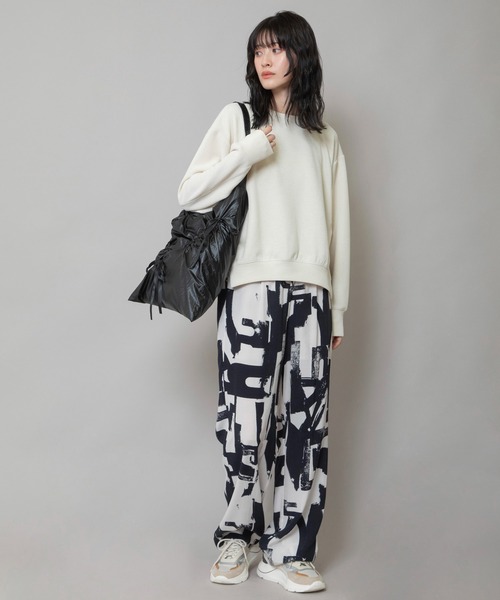 Munich（ミューニック）の「ブラウジングトートバッグ（トートバッグ・レディース・ベージュ/ブラック/シルバー・FREE）」の14枚目の写真