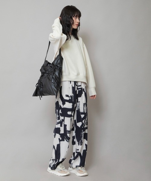 Munich（ミューニック）の「ブラウジングトートバッグ（トートバッグ・レディース・ベージュ/ブラック/シルバー・FREE）」の6枚目の写真