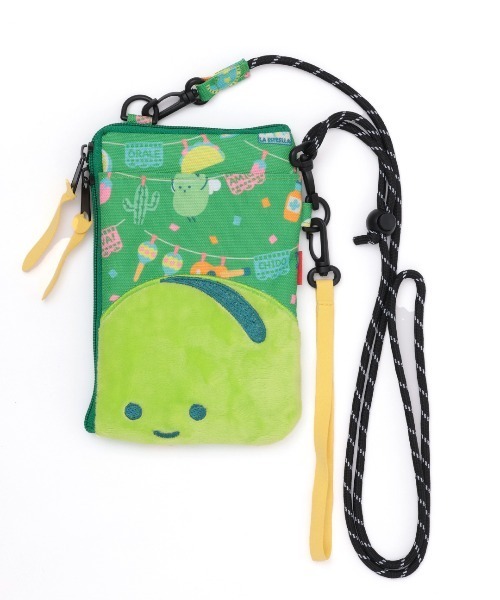 チチカカ（チチカカ）の「「ミーノ」コラボレーションスマホショルダー（ショルダーバッグ・レディース・イエロー/グリーン・FREE）」の5枚目の写真