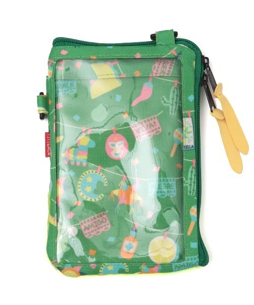 チチカカ（チチカカ）の「「ミーノ」コラボレーションスマホショルダー（ショルダーバッグ・レディース・イエロー/グリーン・FREE）」の9枚目の写真