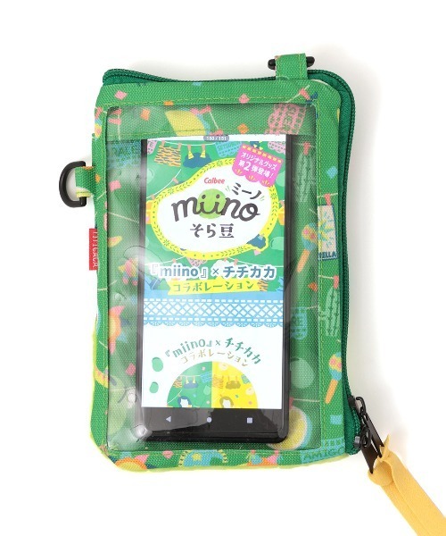 チチカカ（チチカカ）の「「ミーノ」コラボレーションスマホショルダー（ショルダーバッグ・レディース・イエロー/グリーン・FREE）」の10枚目の写真