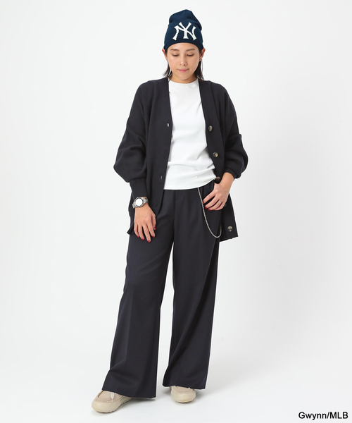 NEW ERA（ニューエラ）の「【NEW ERA / ニューエラ】BASIC BEANIE NY（ニットキャップ/ビーニー・レディース・ネイビー・FREE）」の13枚目の写真