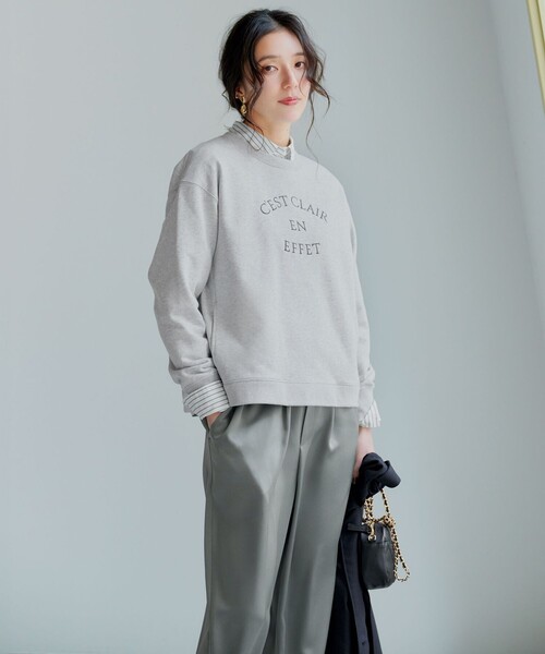 セール】【洗える】CANCLINI クロップド テントライン シャツ（シャツ